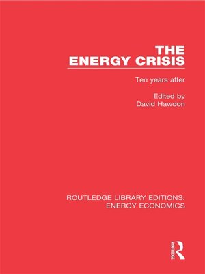 cover image of The Energy Crisis